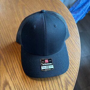 Richardson Trucker Hat: Black